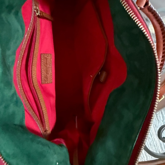 Dooney and Bourke Brown Leather Satchel Gently Used Beautiful Leather - Picture 6 of 8